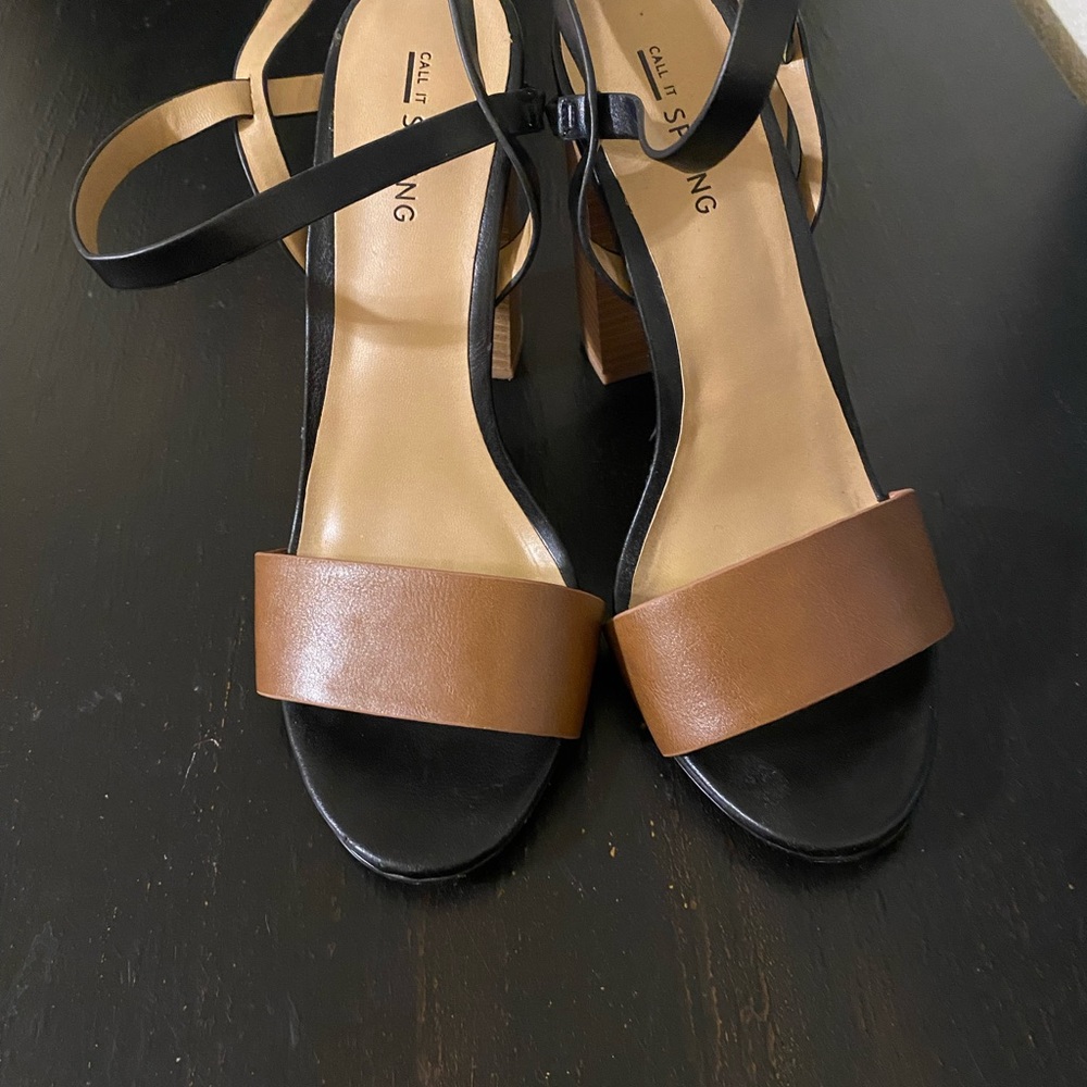 Brown heels